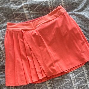 lululemon Coral Pleated Skirt